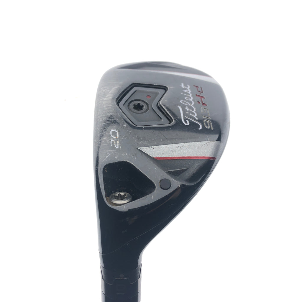 Used Titleist 913 H.d 3 Hybrid / 20 Degrees / Stiff Flex / Left-Handed