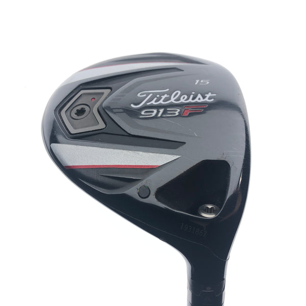Used Titleist 913F 3 Fairway Wood / 15 Degrees / Regular Flex