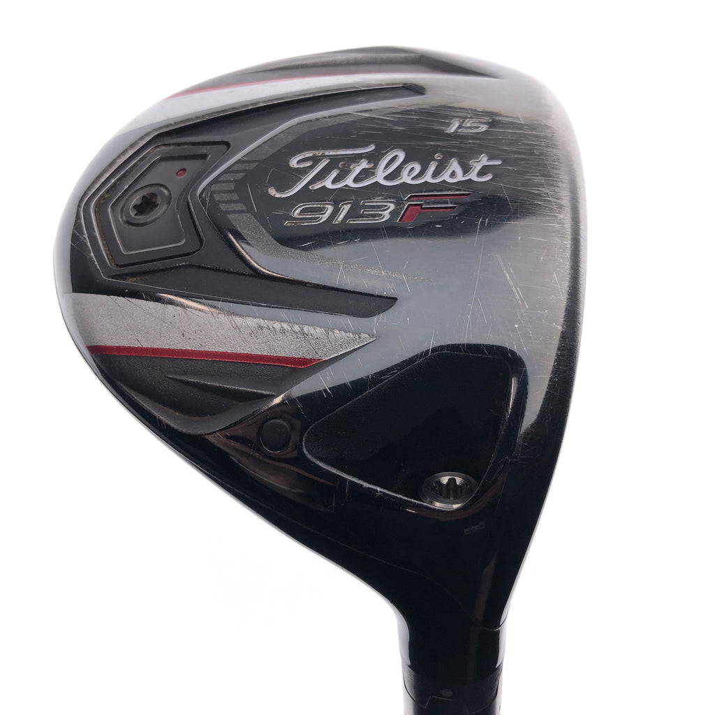 Used Titleist 913F 3 Fairway Wood / 15 Degrees / Stiff Flex