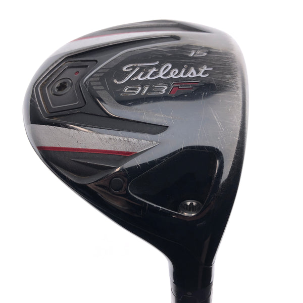 Used Titleist 913F 3 Fairway Wood / 15 Degrees / Stiff Flex