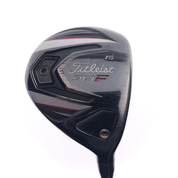 Used Titleist 913F 3 Fairway Wood / 15 Degrees / Stiff Flex