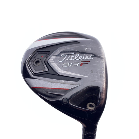 Used Titleist 913F 3 Fairway Wood / 15 Degrees / X-Stiff Flex