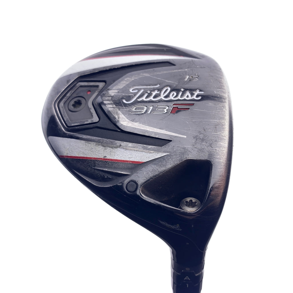 Used Titleist 913F 3 Fairway Wood / 15 Degrees / X-Stiff Flex