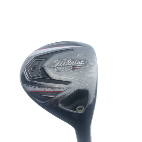 Used Titleist 913F 3 Fairway Wood / 15.0 Degrees / Regular Flex