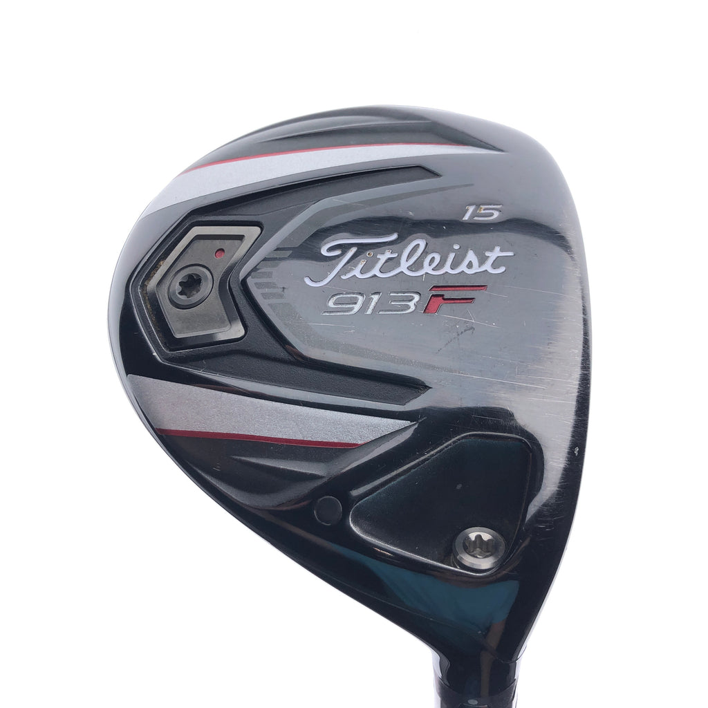 Used Titleist 913F 3 Fairway Wood / 15.0 Degrees / Regular Flex