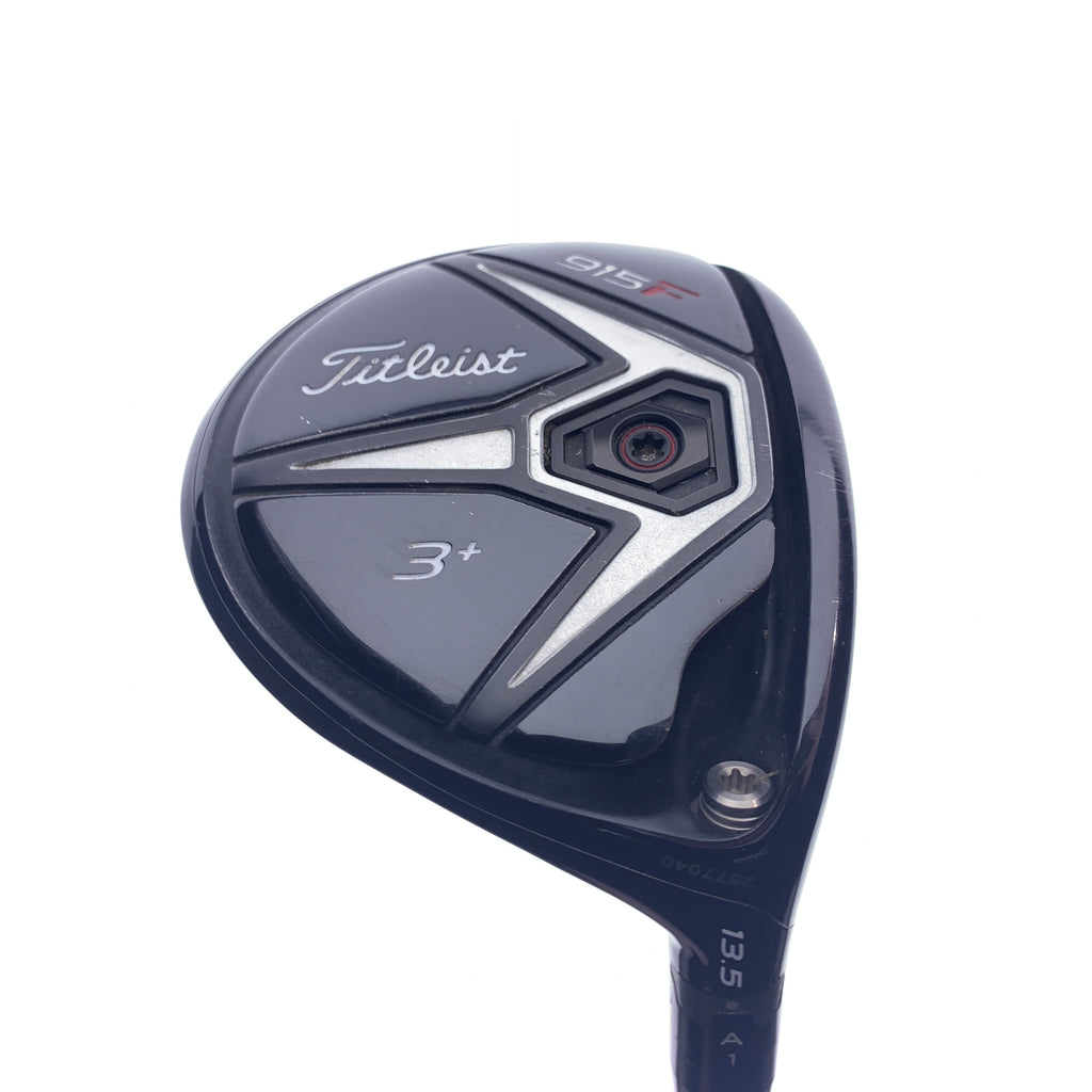 Used Titleist 915 F 3+ Fairway Wood / 13.5 Degrees / X-Stiff Flex