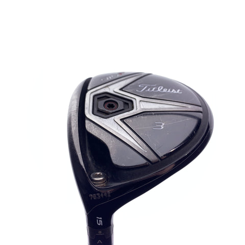 Used Titleist 915 F 3 Fairway Wood / 15 Degrees / Stiff Flex / Left-Handed