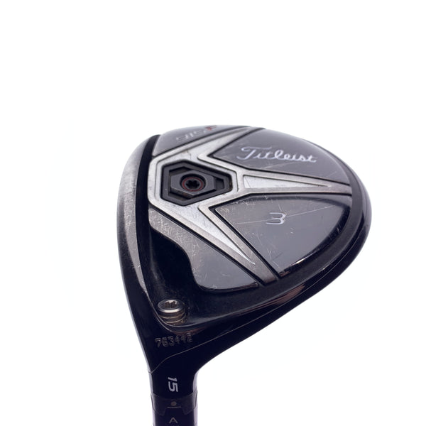Used Titleist 915 F 3 Fairway Wood / 15 Degrees / Stiff Flex / Left-Handed
