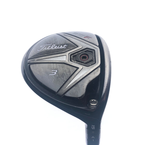 Used Titleist 915 F 3 Fairway Wood / 15 Degrees / TX Flex