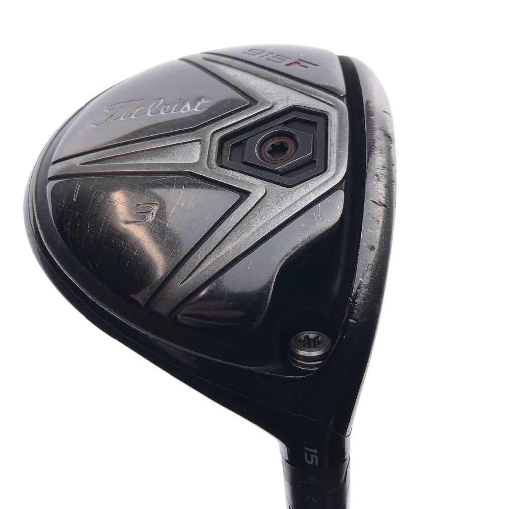 Used Titleist 915 F 3 Fairway Wood / 15 Degrees / X-Stiff Flex