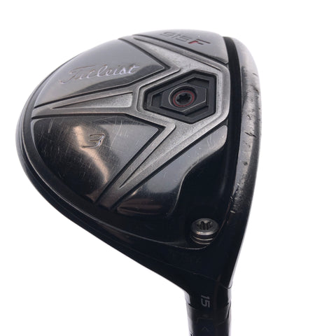 Used Titleist 915 F 3 Fairway Wood / 15 Degrees / X-Stiff Flex