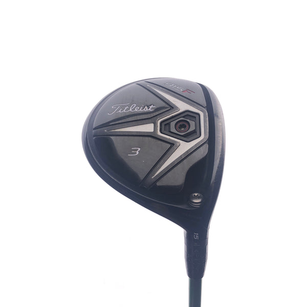 Used Titleist 915 F 3 Fairway Wood / 15 Degrees / X-Stiff Flex