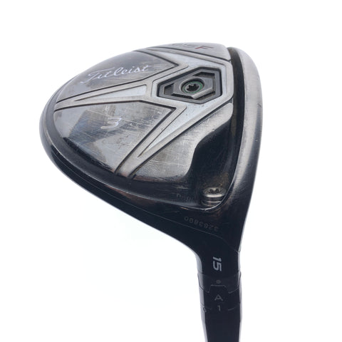 Used Titleist 915 F 3 Fairway Wood / 15 Degrees / X-Stiff Flex