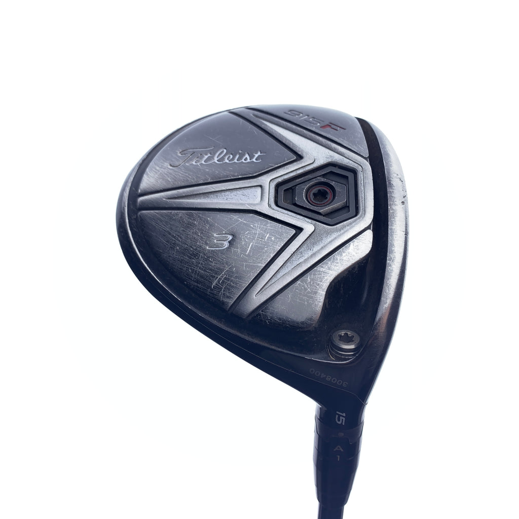 Used Titleist 915 F 3 Fairway Wood / 15.0 Degrees / Regular Flex