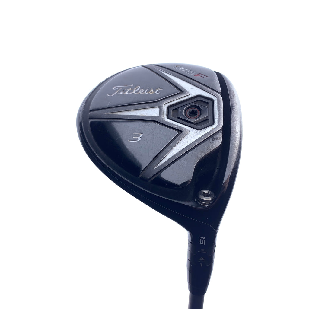 Used Titleist 915 F 3 Fairway Wood / 15.0 Degrees / Stiff Flex
