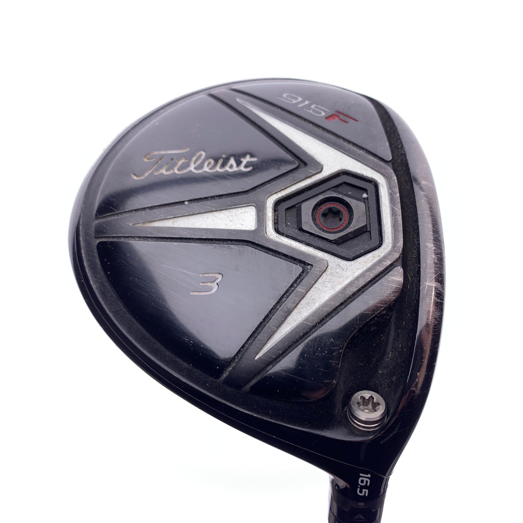 Used Titleist 915 F 4 Fairway Wood / 16.5 Degrees / Stiff Flex