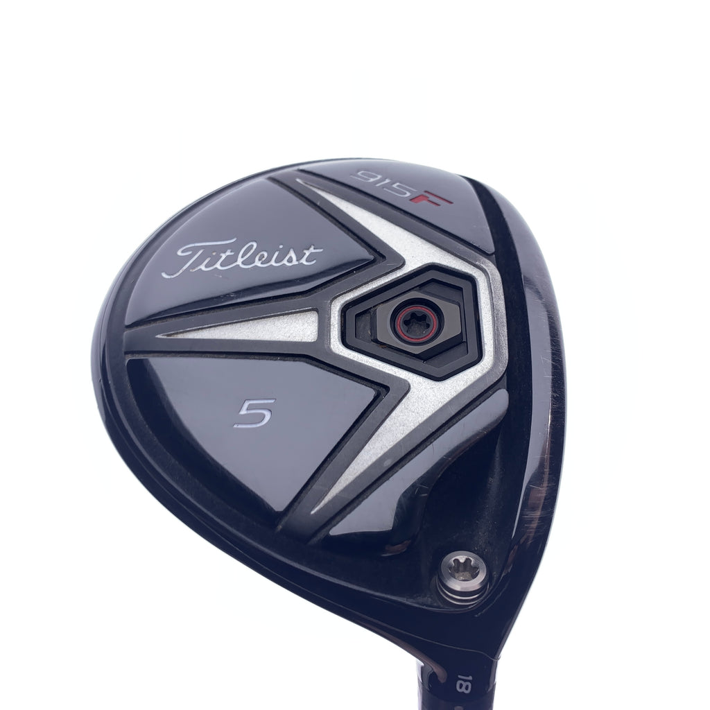 Used Titleist 915 F 5 Fairway Wood / 18 Degrees / Regular Flex