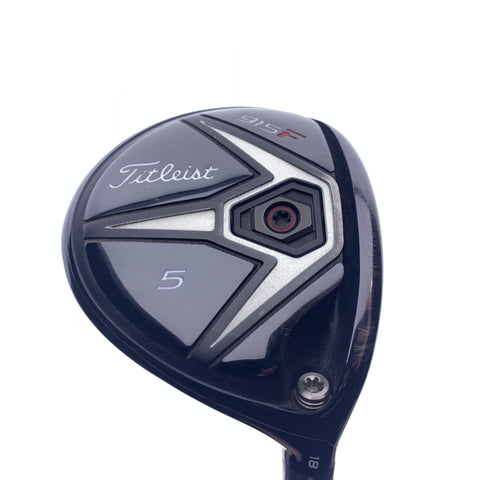 Used Titleist 915 F 5 Fairway Wood / 18 Degrees / Regular Flex