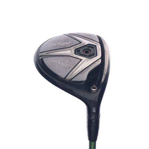 Used Titleist 915 F 5 Fairway Wood / 18 Degrees / X-Stiff Flex