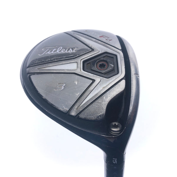 Used Titleist 915 Fd 3 Fairway Wood / 15 Degrees / Stiff Flex