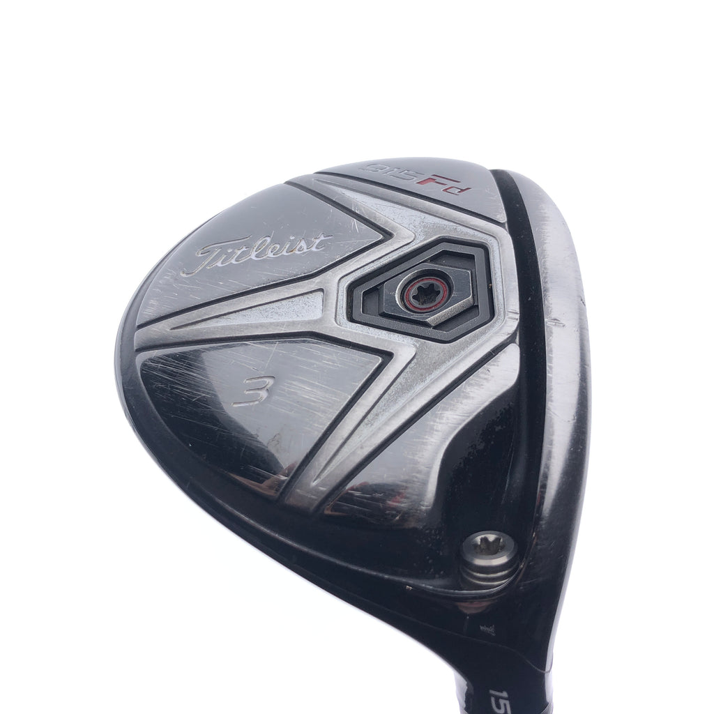 Used Titleist 915 Fd 3 Fairway Wood / 15 Degrees / Stiff Flex