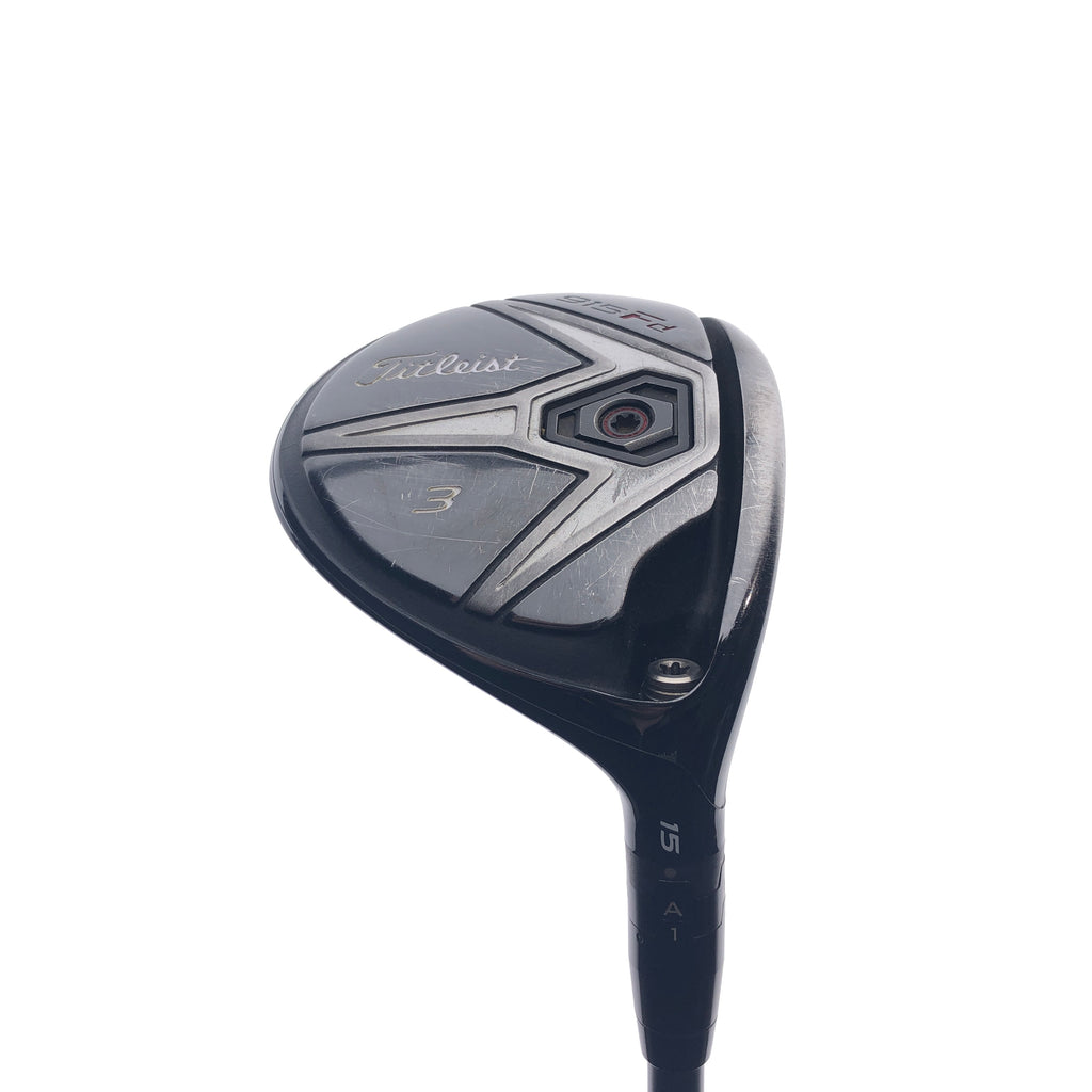 Used Titleist 915 Fd 3 Fairway Wood / 15 Degrees / X-Stiff Flex