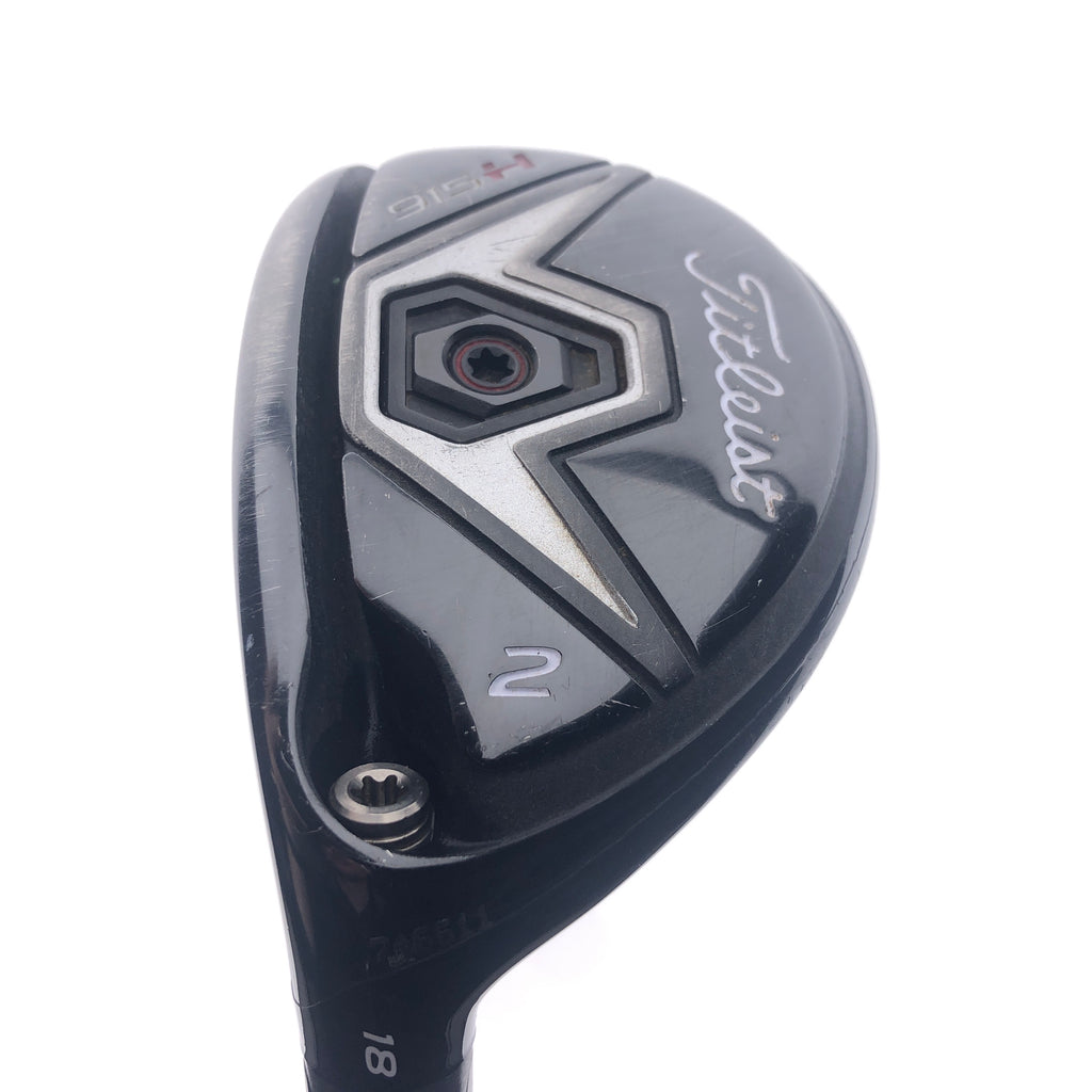 Used Titleist 915 H 2 Hybrid / 18 Degrees / Regular Flex / Left-Handed