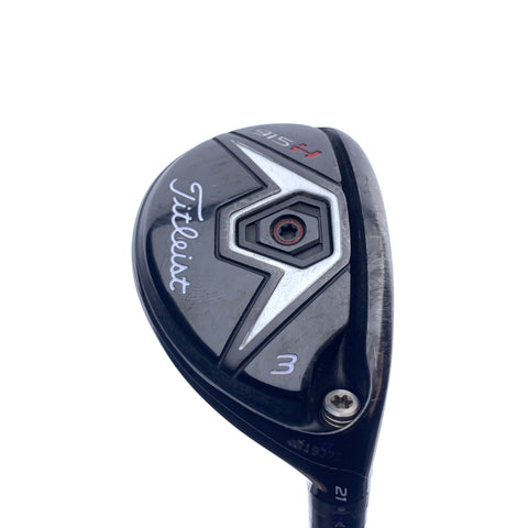 Used Titleist 915 H 3 Hybrid / 21.0 Degrees / Stiff Flex