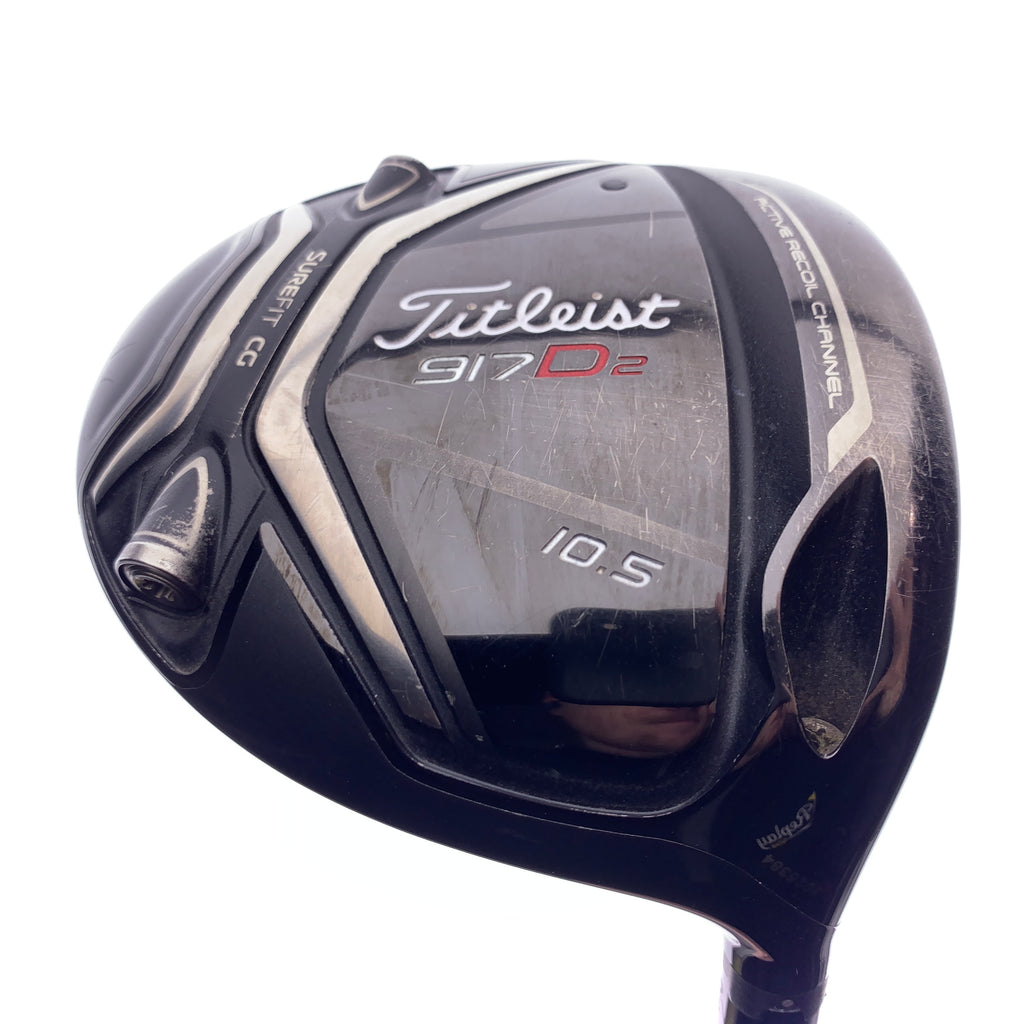 Used Titleist 917 D2 Driver / 10.5 Degrees / Stiff Flex
