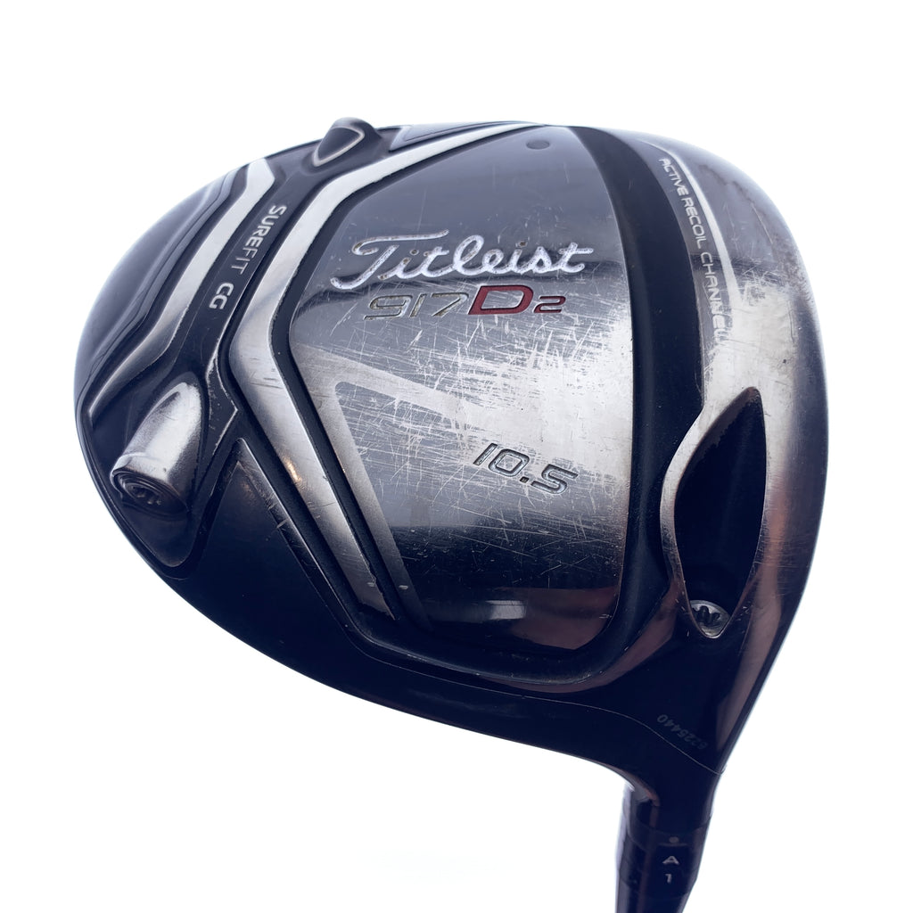 Used Titleist 917 D2 Driver / 10.5 Degrees / Stiff Flex