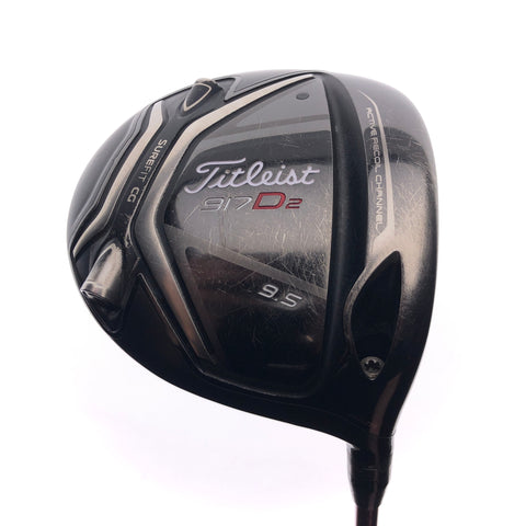 Used Titleist 917 D2 Driver / 9.5 Degrees / Regular Flex