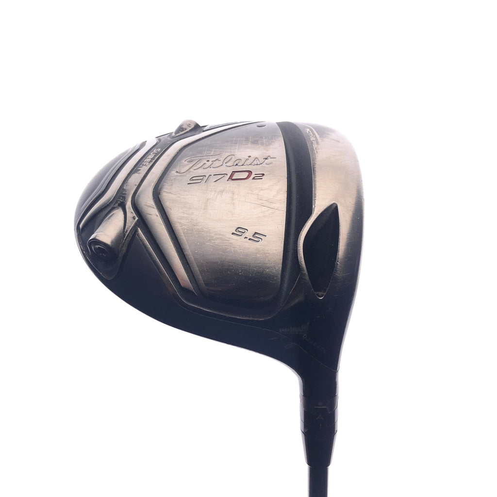 Used Titleist 917 D2 Driver / 9.5 Degrees / Stiff Flex