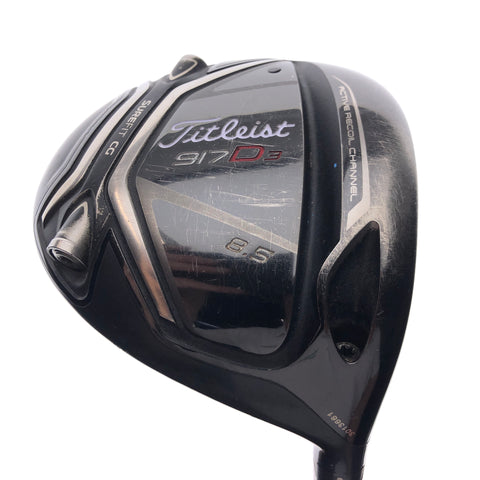 Used Titleist 917 D3 Driver / 8.5 Degrees / TX Flex