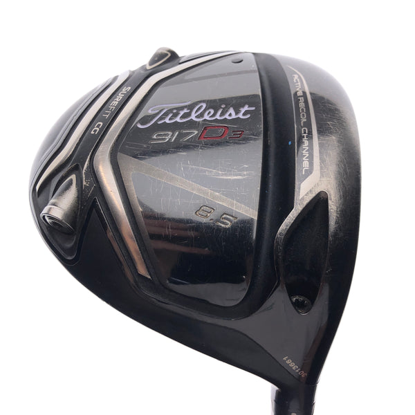 Used Titleist 917 D3 Driver / 8.5 Degrees / TX Flex