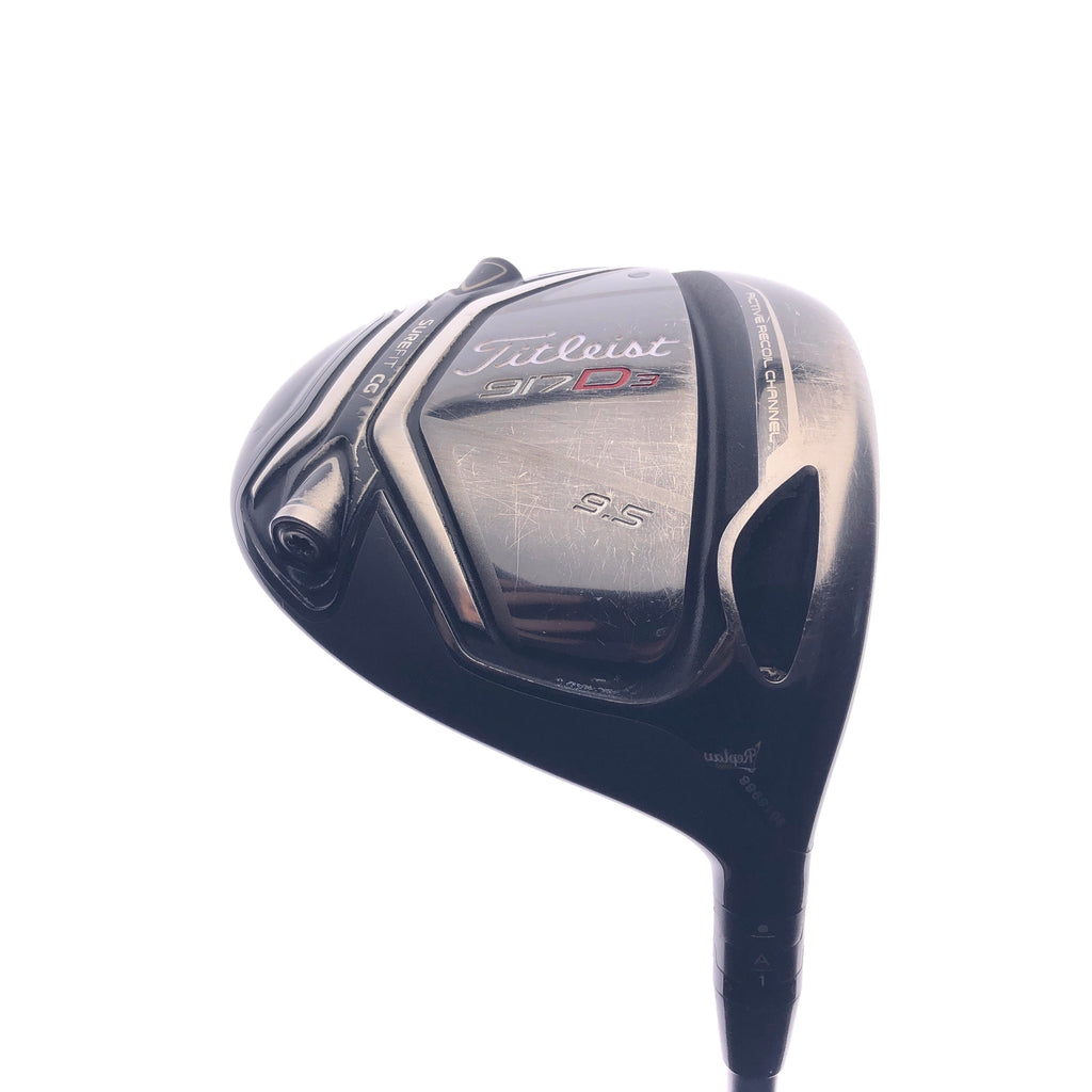Used Titleist 917 D3 Driver / 9.5 Degrees / Stiff Flex