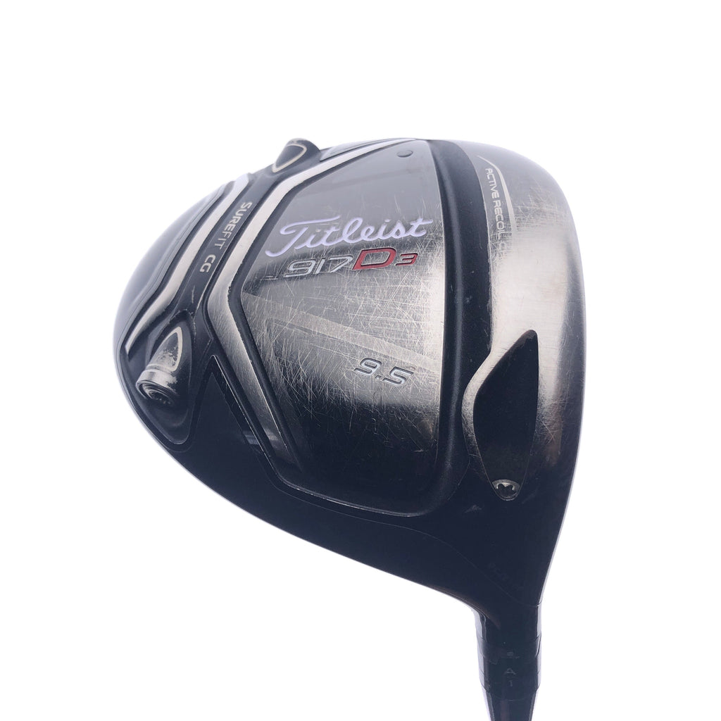 Used Titleist 917 D3 Driver / 9.5 Degrees / X-Stiff Flex