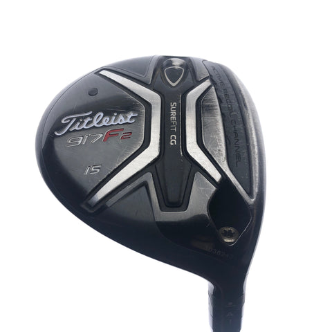 Used Titleist 917 F2 3 Fairway Wood / 15 Degrees / Regular Flex