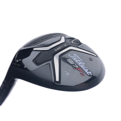 Used Titleist 917 F2 3 Fairway Wood / 15 Degrees / Stiff Flex / Left-Handed