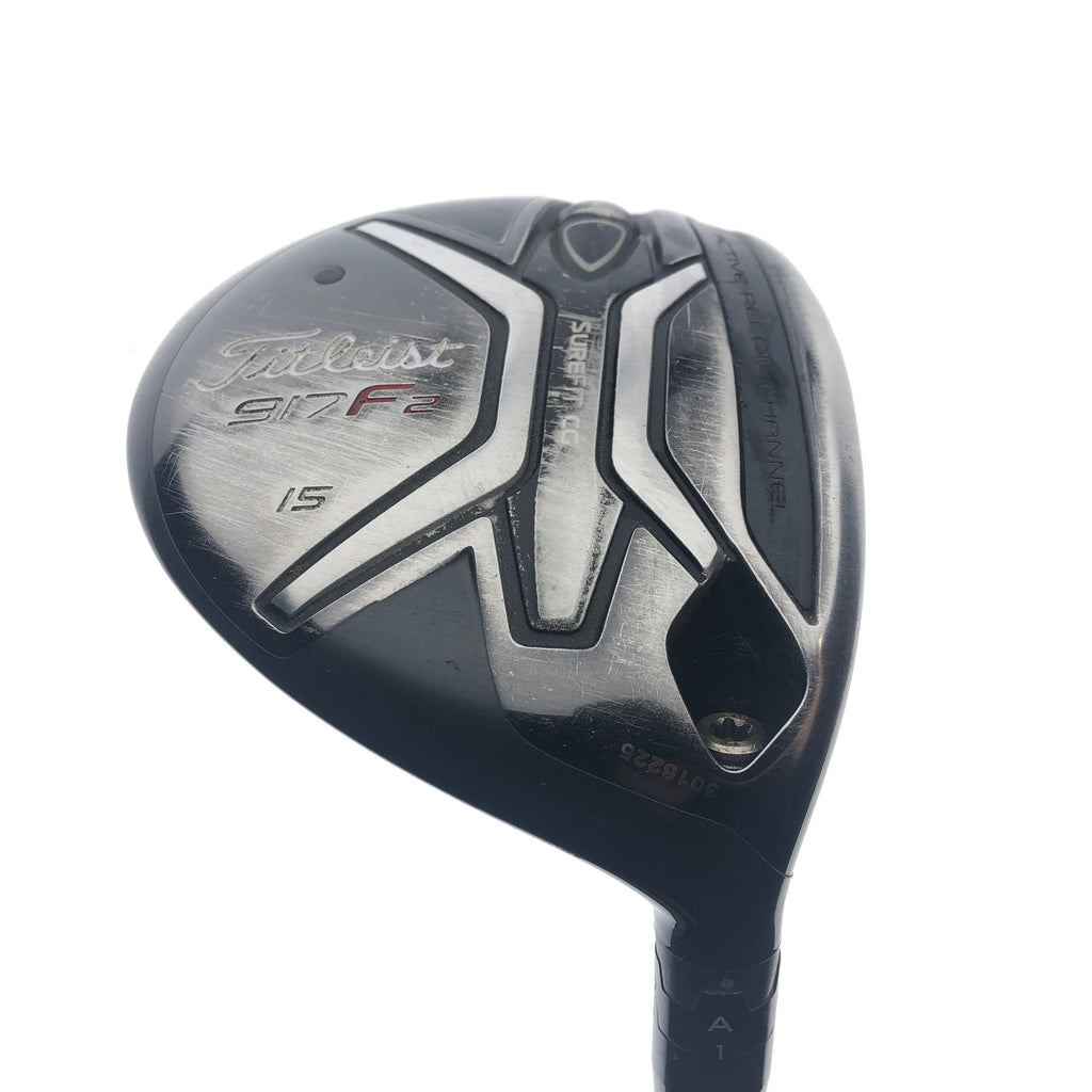 Used Titleist 917 F2 3 Fairway Wood / 15 Degrees / Stiff Flex