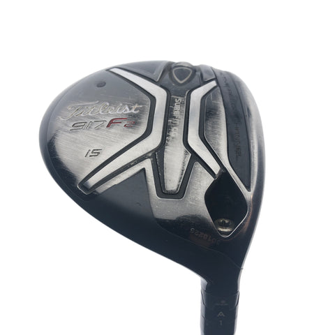 Used Titleist 917 F2 3 Fairway Wood / 15 Degrees / Stiff Flex