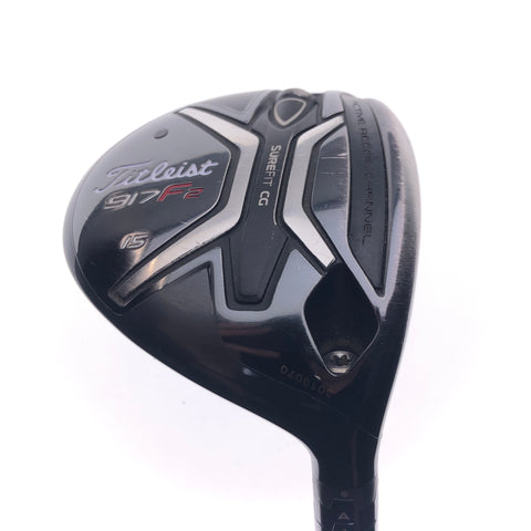 Used Titleist 917 F2 3 Fairway Wood / 15 Degrees / X-Stiff Flex