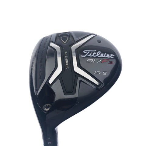 Used Titleist 917 F3 3 Fairway Wood / 13.5 Degrees / Stiff Flex / Left-Handed