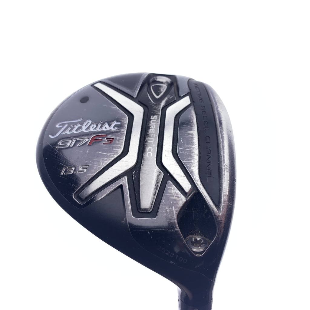 Used Titleist 917 F3 3 Fairway Wood / 13.5 Degrees / Stiff Flex