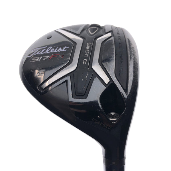 Used Titleist 917 F3 3 Fairway Wood / 15 Degrees / Regular Flex