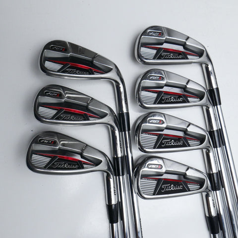 Used Titleist AP1 710 Iron Set / 4 - PW / Regular Flex