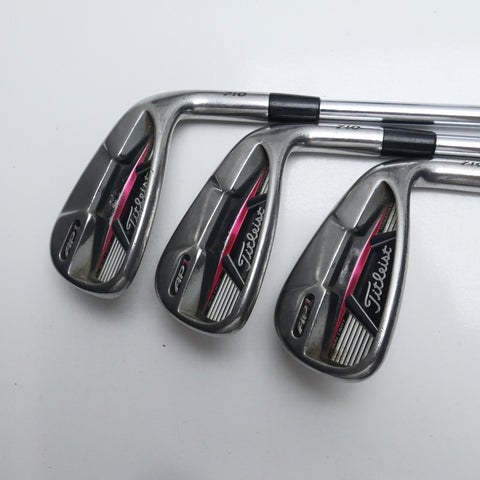 Used Titleist AP1 710 Iron Set / 4 - PW / Regular Flex