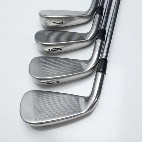 Used Titleist AP1 710 Iron Set / 4 - PW / Regular Flex