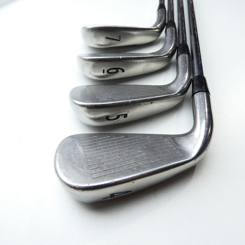 Used Titleist AP1 710 Iron Set / 4 - PW / Regular Flex