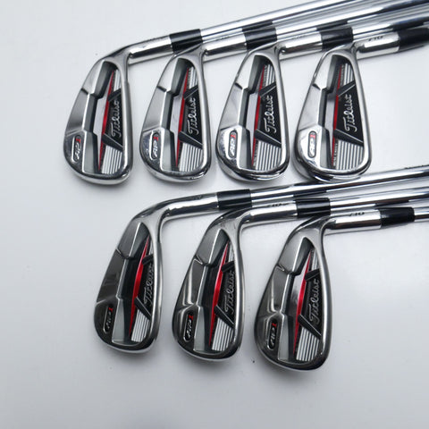 Used Titleist AP1 710 Iron Set / 4 - PW / Regular Flex