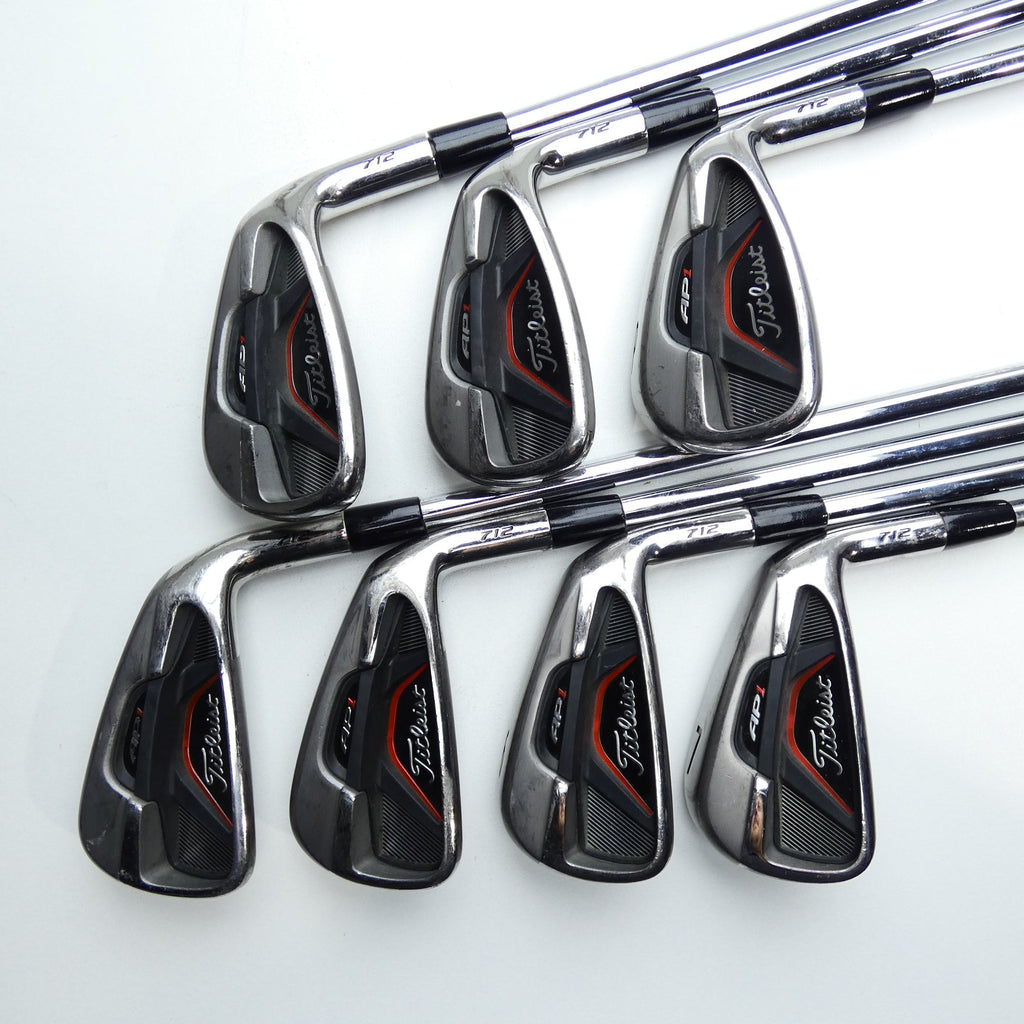 Used Titleist AP1 712 Iron Set / 4 - PW / Regular Flex